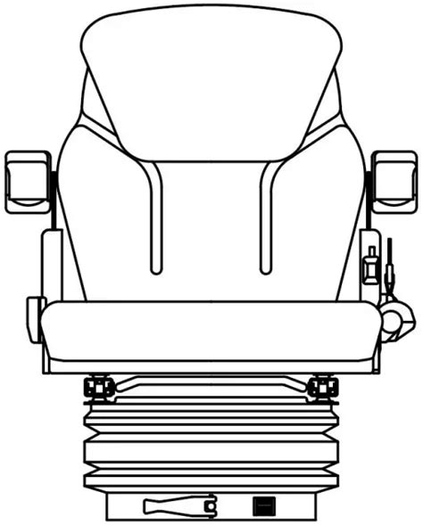 Vevor Ty A Pvc Universal Tractor Seat Suspension User Manual