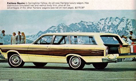 1966 Ford Fairlane 500 Squire Station Wagon Coconv Flickr