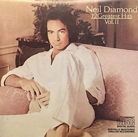 Cd Neil Diamond 12 Greatest Hits Vol 2 Mercadolibre