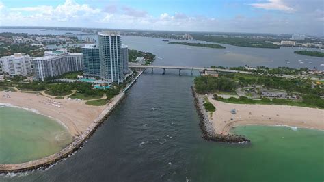 Drone At Haulover Inlet Miami Youtube