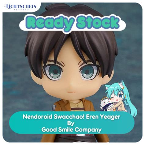 Jual Nendoroid Swacchao Eren Yeager Jakarta Barat Lichtschein