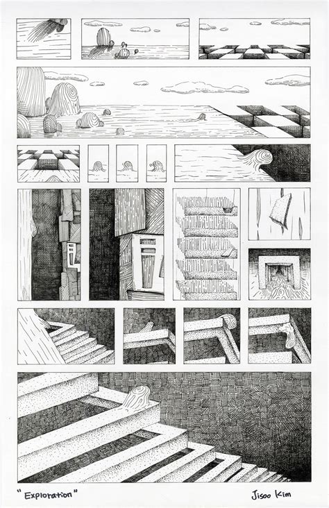 Abstract Comic on Behance