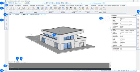 Exploring The Interface Bricscad Bim Bricsys Help Center