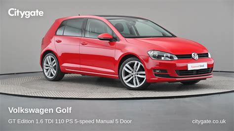 Volkswagen Golf Gt Edition Tdi Ps Speed Manual Door