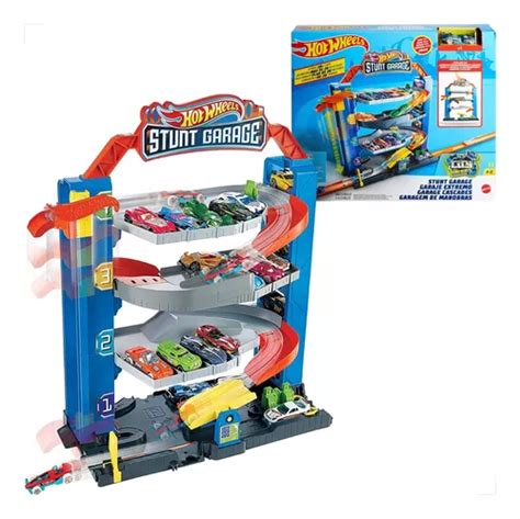 Pista Hot Wheels Garagem De Carrinho Manobras City Mattel Frete Gr Tis