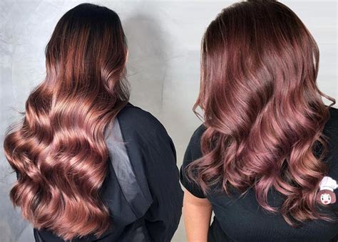 10 Beautiful Rose Brown Hairstyles For You To Try Brown Hair Trends