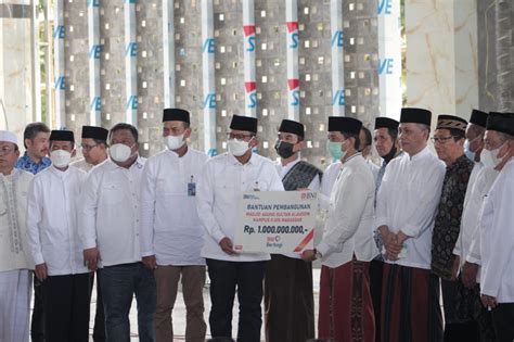 UIN Alauddin Terima Bantuan CSR Dari BNI Untuk Pembangunan Masjid Agung