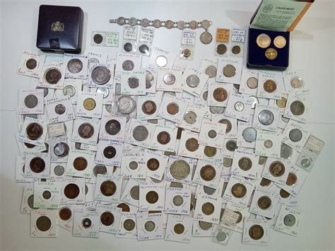 World. World collection coins lot with Silver (171 pieces) - Catawiki