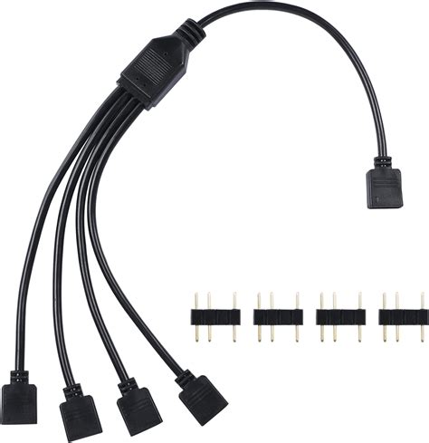 Amazon Cooler Master 1 To 5 ARGB Splitter Cable 5V Support 3