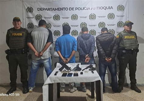 Así Fue El Exitoso Operativo De Captura De Cuatro Sujetos Por Intento