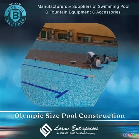 Olympic Size Pool Construction Services at Rs 1000/sq ft in Gurgaon