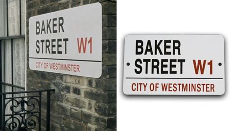 Baker Street Sign Baker Street Street Signs Detective Party