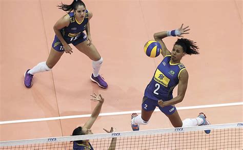 Seleção Brasileira De Vôlei Feminino No Grand Prix 08042019