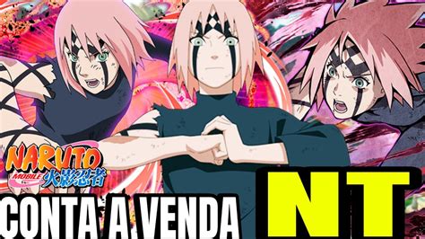 Naruto Mobile Conta A Venda Nt Youtube