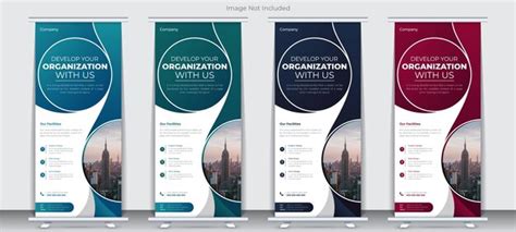 Corporate Business Roll Up Banner Design Vorlage Moderne Und