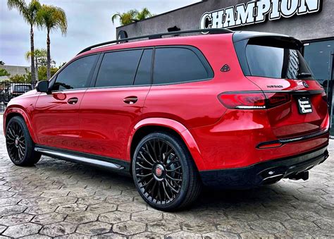 2021 Candy Factory Paint Mercedes Maybach Gls On Forgiatos Auto Lux