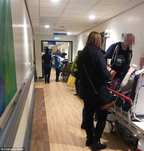 Liverpool Hospital Makes Patients Sleep In Cramped Corridor Daily