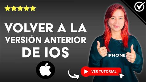 Cómo VOLVER A LA VERSIÓN ANTERIOR de iOS sin Perder tus Datos Bajar