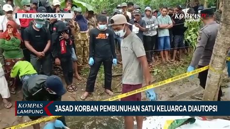 Polisi Autopsi Jasad Korban Pembunuhan Satu Keluarga Video Dailymotion