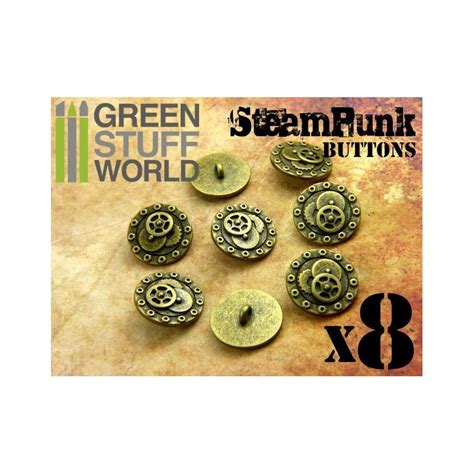 Аксессуары Green Stuff World Hobby Accesories Steampunk And Beads 8x Steampunk