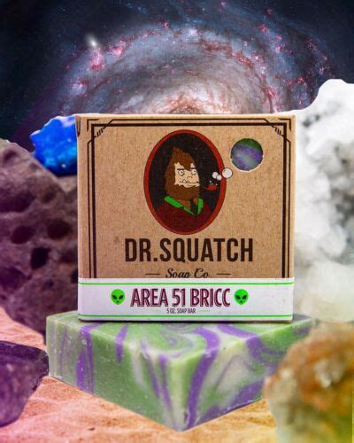 Dr Squatch Spidey Suds Area 51 Bricc Freedom Fresh And New Soap Guy