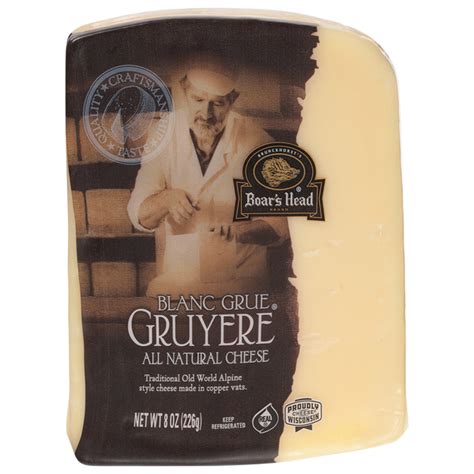 Save On Boar S Head Gruyere Cheese Blanc Grue Chunk Order Online