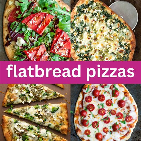 12 Easy Flatbread Pizza Recipes Peas And Crayons