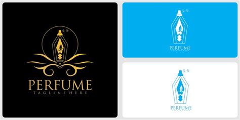 Premium Vector | Simple and elegance perfume logo design with modern ...