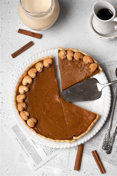 Pumpkin Pie Tarte La Citrouille Vegan Healthy Alie