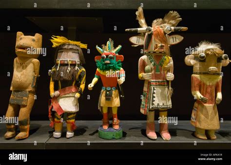 Figures Katsina Hopi Kachina Dolls Aka Heard Museum Phoenix Arizona