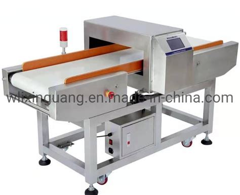 Food Belt Assembly Line Bakery Aluminum Foil Packaging With Metal Detection Instrument Equipment