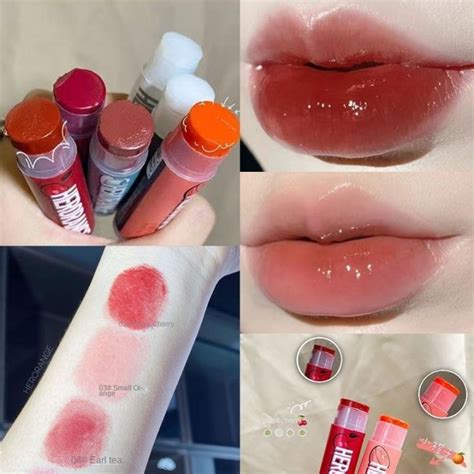 HERORANGE Lip Balm Moisturize Lasting Waterproof Lipstick Fruit Flavour