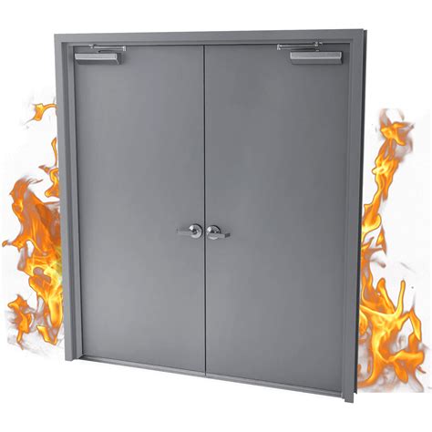 Buy Fire Rated Metal Double Doors Online - CDF Distributors