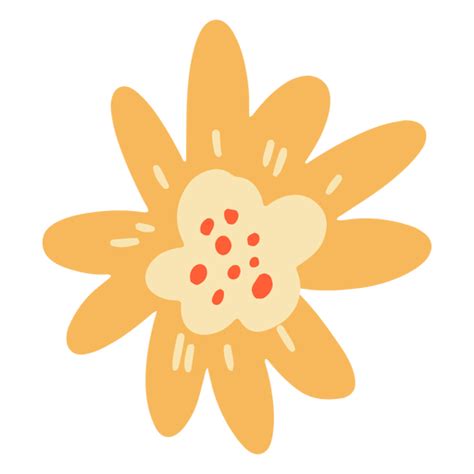 Design Png E Svg De Pétalas De Flores Planas Para Camisetas