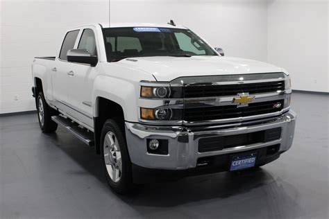 Certified Pre Owned Chevrolet Silverado Hd Ltz D Crew Cab In