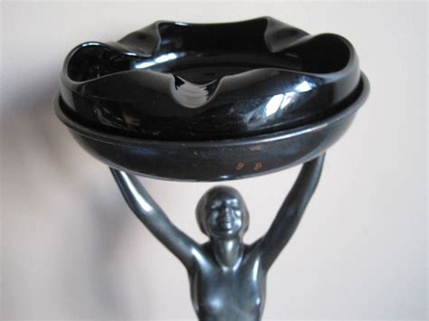 Frankart Ashtray Stand Nude Art Deco At Stdibs Art Deco Ashtray
