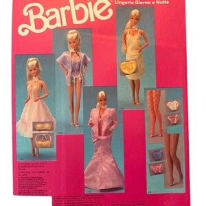 Barbie Fancy Frills Yellow Lingerie Set Outfit New In Box Mib Nrfb Etsy