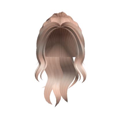 Blonde Ponytail Waves Girl Hair Roblox