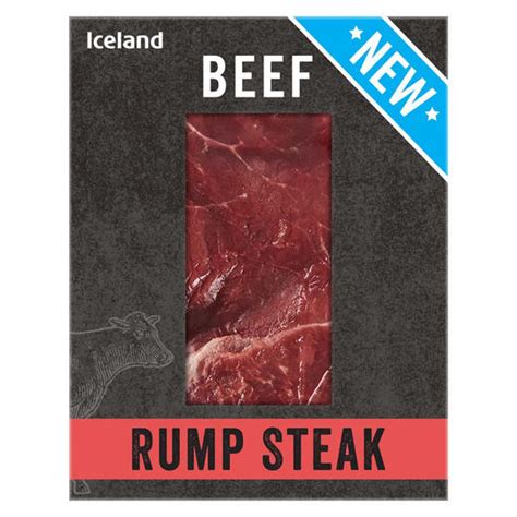 Iceland Beef Rump Steak 227g Beef Iceland Foods