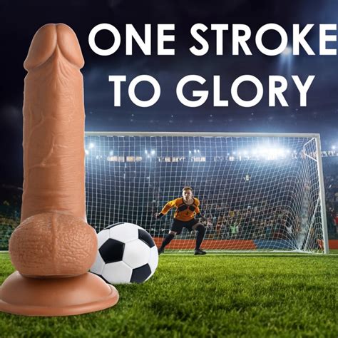 JOCK Soccer Sam 7 Dildo W Balls Medium
