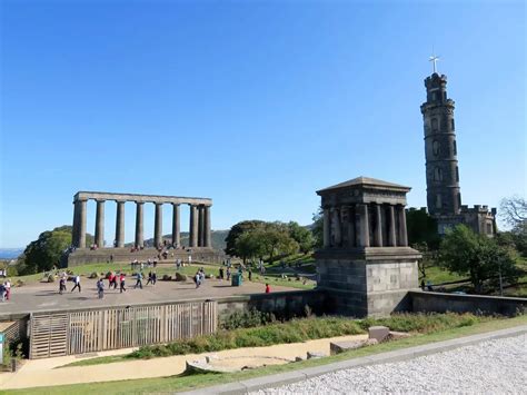 Calton Hill Visitor Guide Edinburgh New Town