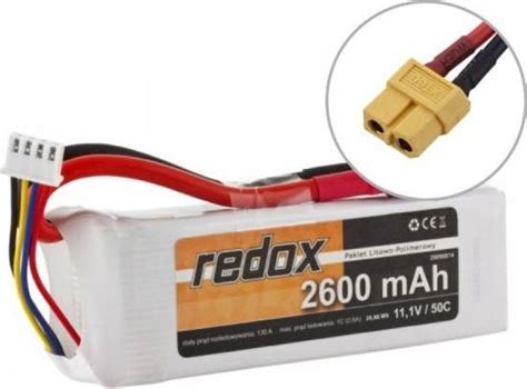 Akumulator Bateria Mah V Xt Lipo Redox Ceny I Opinie