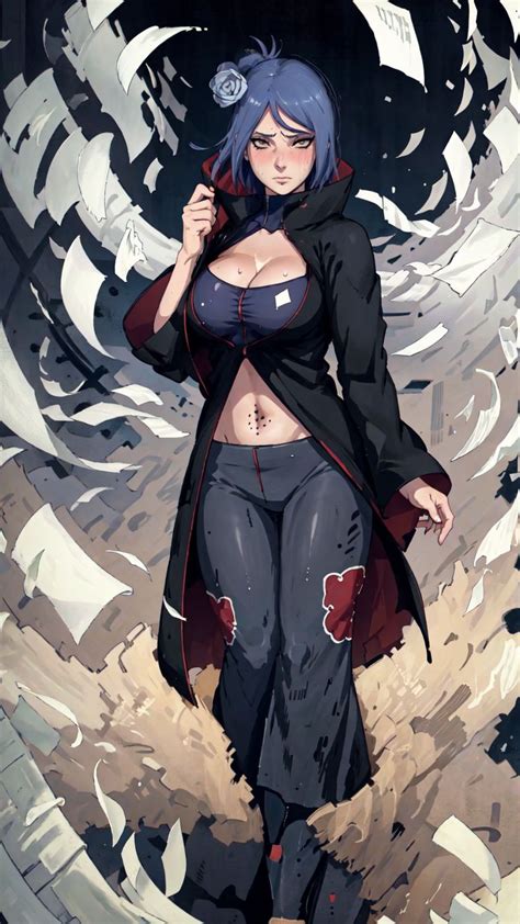 Pin By Handree Barradas On Chica Anime In 2024 Konan Akatsuki Cartoon