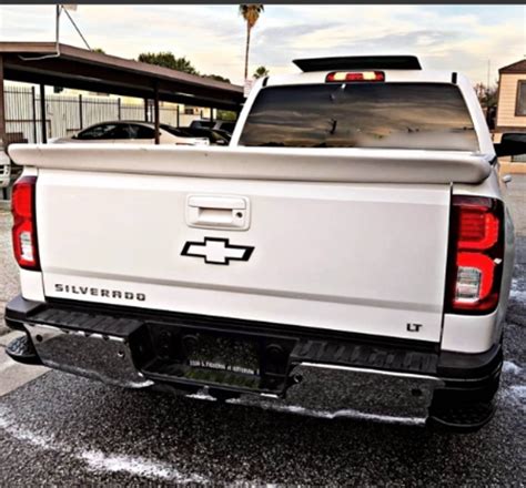 2014 2015 2016 2017 2018 Gmc Sierra Rst Wing Fiberglass Spoiler