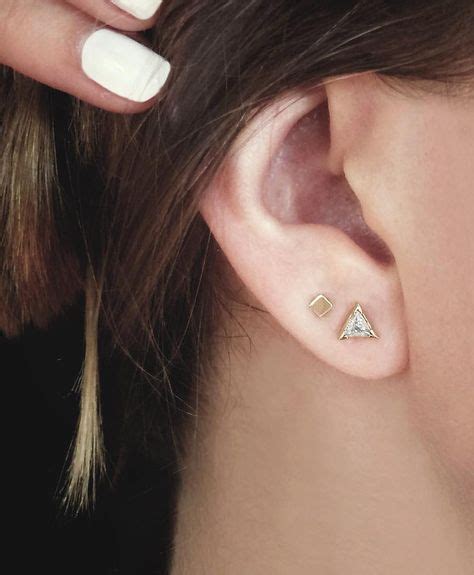 Upper lobe piercing ideas | 8 ideas on Pinterest | piercing, ear ...