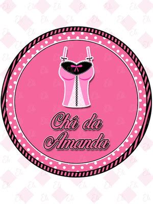 Adesivo Cha De Lingerie Compre Produtos Personalizados No Elo