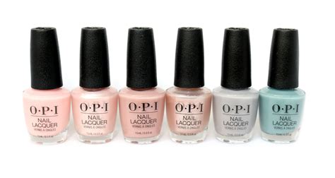 Opi Always Bare For You Collection Review The Beautynerd