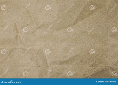 Old Torn Crumpled Paper Bag Texture Background Stock Photo Image Of