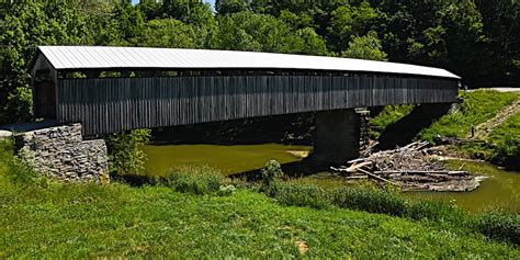 Kentuckys Longest Covered Bridge The Beech Fork Covered B Flickr