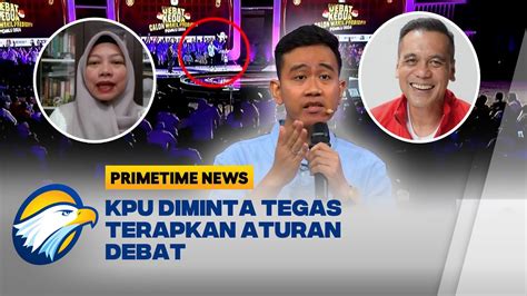 Full Aksi Gibran Keluar Podium Disorot Youtube